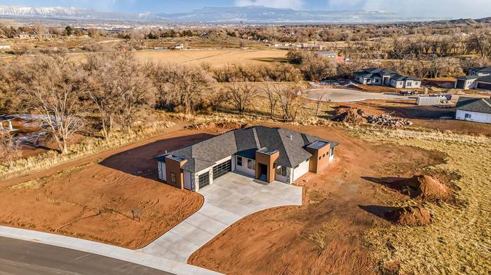 Aerial view of the Reynoldson Residence